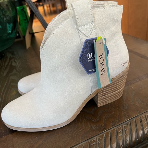 Toms Constance Heeled Booties size 9.5 - Picture 2 of 7